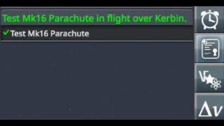 Kerbal Space Program Mk 16 parachute contract tutorial