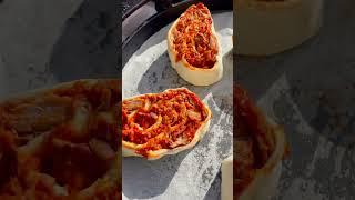Pulled pork bbq pinwheels on the konnected Joe