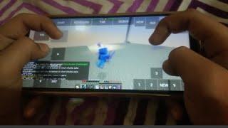 my first handcam gameplay of pojav launcher pvp