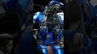 Tony Stark Suiting Up Inside the Colossal Igor Mark 38 Armor | Iron Man