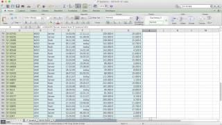 Excel How To Compare  Two Tables in a Second