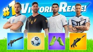 Gioco la NUOVA Random Skin dei CALCIATORI Challenge e VINCO! Capitolo 6 Fortnite ITA!