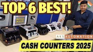 Top 6 Best Cash Counting Machine in India (2025)  Upgrade Your Business with @AKS-AUTOMATION