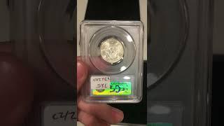 Uncommon: BLAST WHITE 1917 Standing Liberty Quarter! #shorts