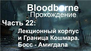 Bloodborne Прохождение. Часть 22. Лекционный корпус и Граница Кошмара. Амигдала