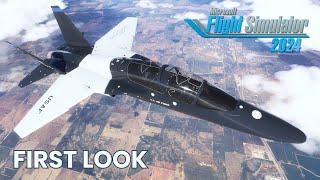 First Look at T-7A Red Hawk by Top Mach Studios | Microsoft Flight Simulator 2024