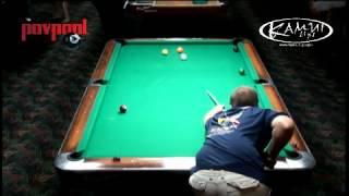 9-Ball / Dave Hemmah VS Justin Logan / Hard Times 1st Sunday, Sept 2012