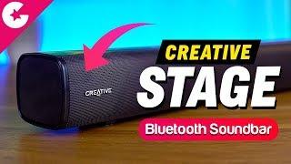 Best Budget SoundBar?? Creative Stage 2.1 Soundbar Review!!