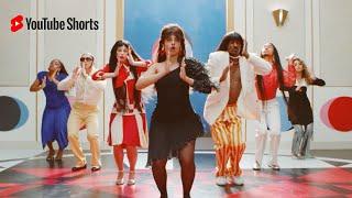 Watch Camila Cabello and create short videos on the YouTube app.
