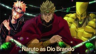 Naruto friend react to Naruto as Dio Brando