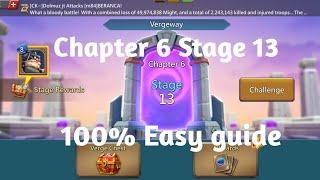 Lords mobile Vergeway chapter 6 Stage 13 easiest guide