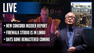 New Concord Insider Report | Firewalk Studio Is In Limbo | Days Gone Remastered Coming