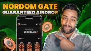 Nordom Gates Airdrop: Guaranteed AIrdrop by Nordom Exchange - New Telegram Mining AIrdrop