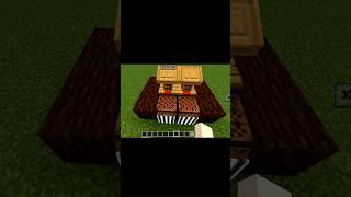 Minecraft | Piano #shorts #minecraft #minecraftgameplay #gaming  #hacks #minecraftpe