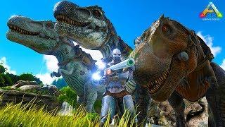 ARK: Survival Evolved приручение кетциля, титанобоа и голема