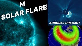 HUGE Plasma Filament‼️ M Solar Flare! / California Earthquakes