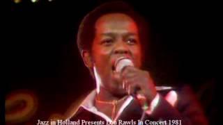 Lou Rawls in Concert Rotterdam 1981