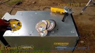 Dewalt vs IBM (УШМ dewalt dwe 8110s, Диск dewalt DT40252 против Сервера IBM BladeCenter E)