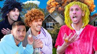 SIBLINGS VS NEIGHBOR Prank War Challenge! Living With Siblings