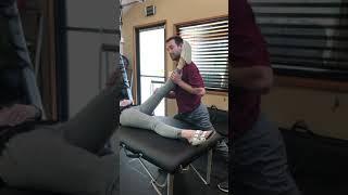 Help Your Partner 1   Hamstring Stretch