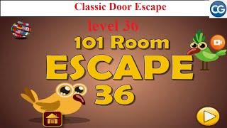 [Walkthrough] Classic Door Escape level 36 - 101 Room escape 36 - Complete Game