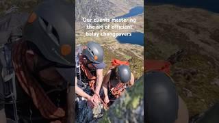 Slow is smooth, smooth is fast. #mountaineering #rockclimbing #mountaineers #tryfan #eryri