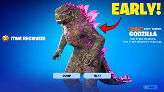 How to Unlock GODZILLA Skin in Fortnite