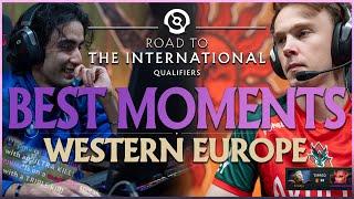 BEST MOMENTS of Western Europe Qualifiers | Road to TI 2025