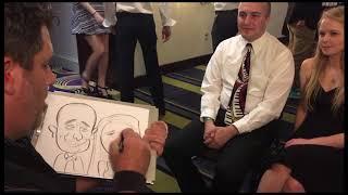 Adam Pate: The fastest caricature artist in the world! (Ohio)