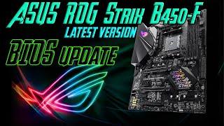 Easy steps to update ASUS ROG Strix B450-F BIOS firmware using flash drive(Latest)