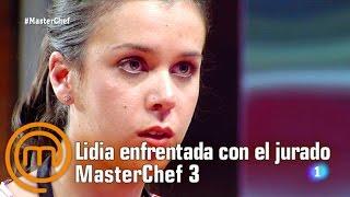 Lidia se enfrenta al jurado | MasterChef 3