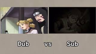 Gaara “Blood It’s my blood”  Dub vs Sub