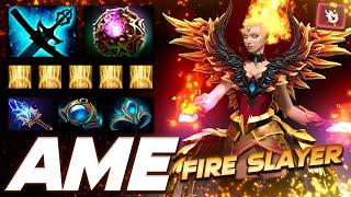 Ame Lina Fire Slayer - Dota 2 Pro Gameplay [Watch & Learn]