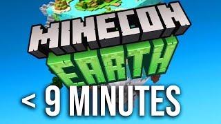 Minecon Earth 2018 in Under 9 Minutes