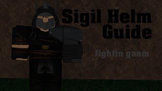 Sigil helmet guide | Roblox fightin gaem