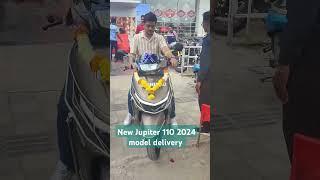 New TVS Jupiter 110 delivery with Guard #jupiter #tvs #newlaunch #pune #tvsjupiter110