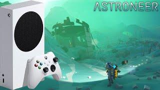 Astroneer Xbox Series S Геймплей 30 FPS