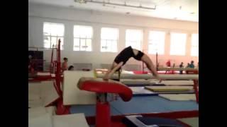 Anastasia Sidorova/Анастасия Сидорова VT Yurchenko Layout 23 August 2014