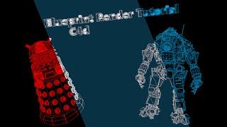 Wireframe/Tron/Blueprint Effect Tutorial | Cinema 4D