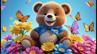 Bobby Bear Bounces High | Movement Song for Kids | Fun Bear Rhyme for Toddlers