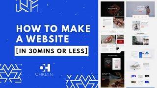 How to Make a WordPress Website in 30 Minutes [2020]