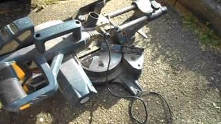 ~ MacAllister Slide Mitre Saw Demo #02 ~