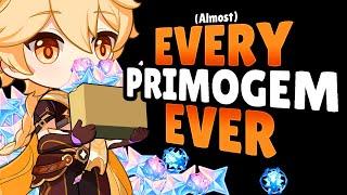 EVERY F2P Primogem You Could Have EVER Obtained Since Day 1 (or close to it)