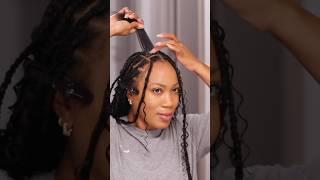 Boho Knotless Braids Tutorial #braids #hairstyles