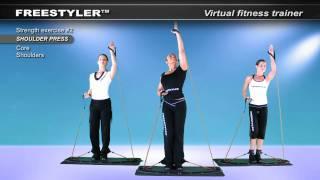CS Workout Three step tap & Shoulder press - Freestyler.net