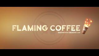 Flaming Coffee by SansMinds Creative Lab