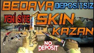 CSGO BEDAVA SKİN ALMA !! DEPOSİTSİZ BIÇAK ÇEKİLİŞLİ