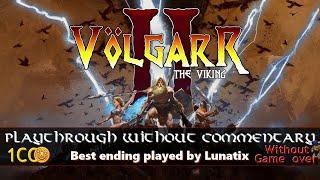 Volgarr the Viking II - Best Ending Playthrough & No Game Over 1CC Gameplay