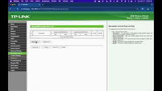 How to Add a Rule for Bandwidth Control on TP-Link TL-WR840N