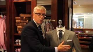 T.M.Lewin | How to Fold a Pocket Handkerchief  Part 1 - The Pocket Square